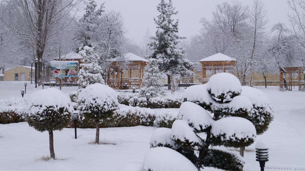 Gabala Yeddi Gozel Hotel מראה חיצוני תמונה