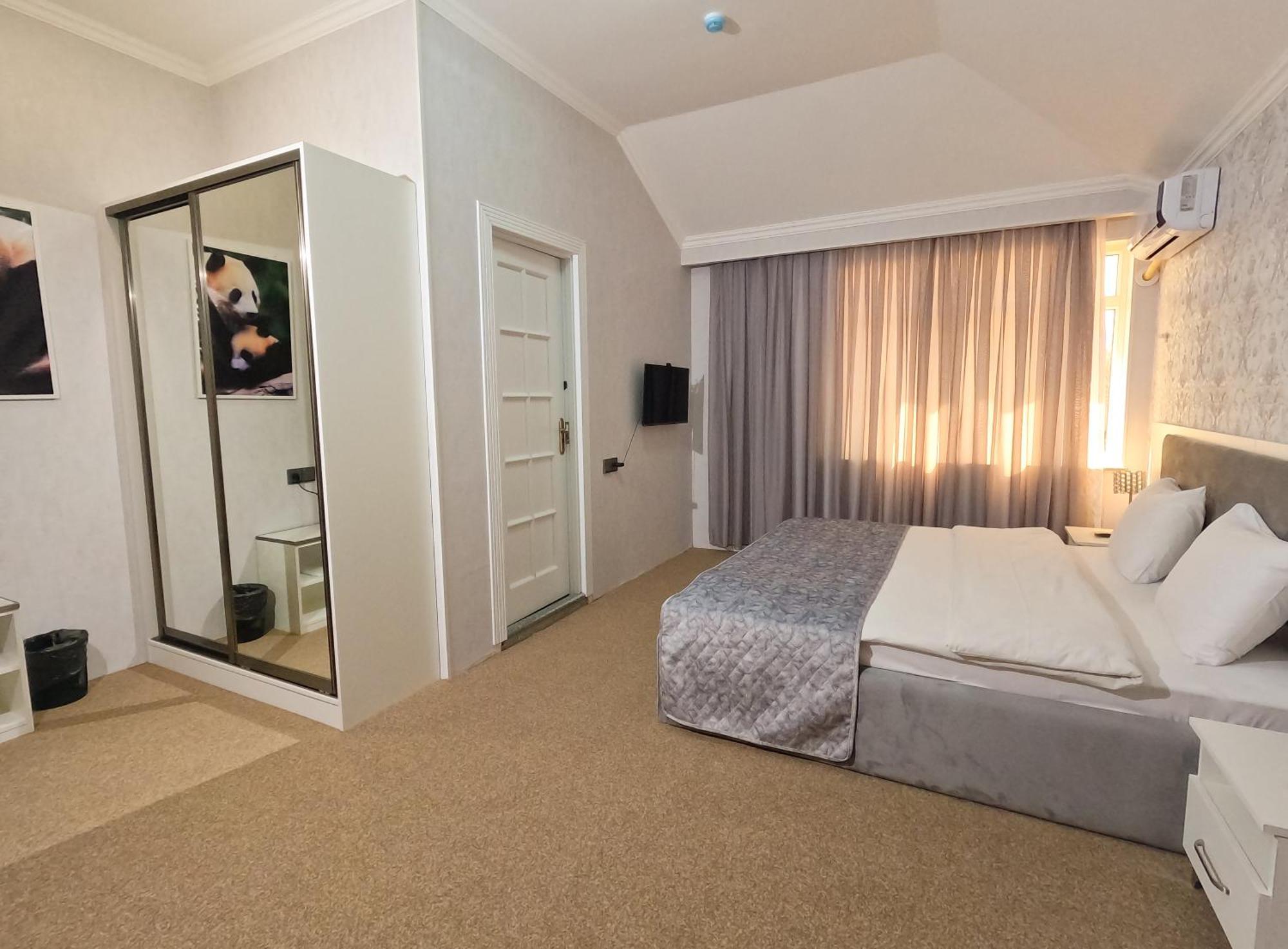 Gabala Yeddi Gozel Hotel מראה חיצוני תמונה